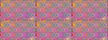 El çizimi Raster çizimi. Duvar kağıdı, web sitesi arka planı, ambalaj kağıdı, davetiye, broşür, afiş veya web sitesi için kusursuz çiçek deseni kullanılabilir. Karalama elementleri.