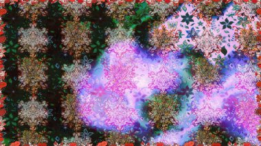 Gri renkli çiçekler. Yumuşak, bahar çiçekli arka plan. Raster çiçek desenli ve çiçekli..