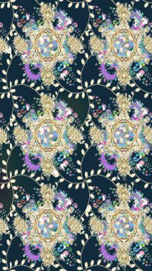 Mavi renkli çiçekler. Küçük çiçekte sevimli çiçek deseni var..