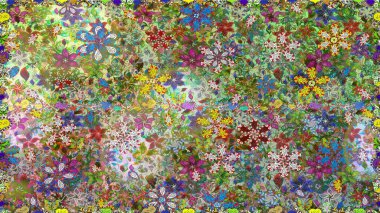 Tekstil, duvar kâğıdı, kapaklar, yüzey, baskı, hediye paketi, hatıra defteri, dekupaj. Özgürlük stili Millefleur 'lar. Küçük yabani çiçeklerdeki kusursuz halk desenleri. Taşralı şıklığı.