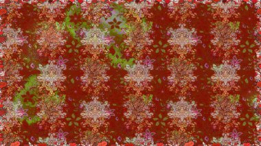 Çiçeğin suluboya çizimlerinin mükemmel deseni. Suluboya desensiz çiçek buketi. Moda baskısı. Ton halinde. Dekorasyon ve tasarım için güzel desen.