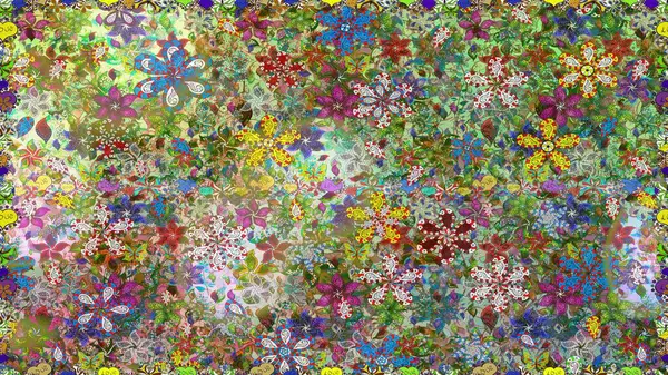 Tekstil, duvar kâğıdı, kapaklar, yüzey, baskı, hediye paketi, hatıra defteri, dekupaj. Özgürlük stili Millefleur 'lar. Küçük yabani çiçeklerdeki kusursuz halk desenleri. Taşralı şıklığı.