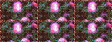 Renkli Bahar Temalı Kusursuz Arkaplan. Kusursuz çiçek deseni. Güzel kumaş deseni. Raster illüstrasyonu. Düz Çiçek Elementleri Tasarımı. Asya tekstil tarzında.