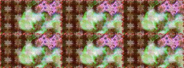 Çiçek deseni. Raster kusursuz. Güzel kumaş deseni. Renkli Bahar Temalı Kusursuz Arkaplan. Düz Çiçek Elementleri Tasarımı.