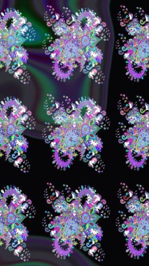 Güzel suluboya çiçek buketi pürüzsüz desenli. Güzel kumaş deseni.