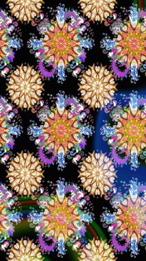 Çiçekli el, pürüzsüz desen çizmiş. Modern gelişim siyah ve bej kaplama duvar kağıdı resimleme klasik çizgili iz sürme desenli çiçekler, çiçekli süsler.