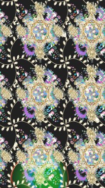 Raster illüstrasyonu. Anti-stres için soyut örnek sayfası. Gri renklerde.