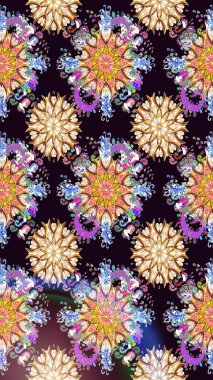 Elle çizilmiş Raster resim. Parlak unsurları. Sorunsuz çiçek deseni-ebilmek var olmak kullanılmış için duvar kağıdı, kağıt, davet, el ilanı, afiş veya Web sitesi kaydırma Web sitesi arka plan.