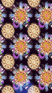 Nazik, sevimli çiçek arkaplanı. Siyah renkli çiçekler. Raster çiçek desenli ve çiçekli..