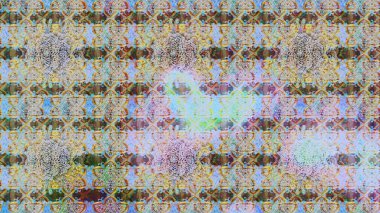 Tarafsız ve gri renklerde etnik çiçeklerle kusursuz bir desen. Raster Çiçek İllüstrasyonu güzel tekstil..