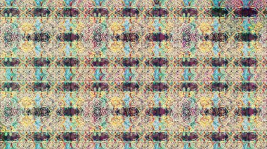 Tekstil için dikişsiz suluboya desen. Elle çizilmiş çiçek deseni (fayans). Sevimli çiçekler, desenli, nötr ve bej renklerle renksiz desen.
