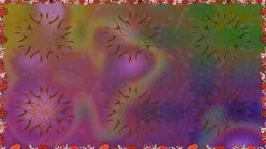 Raster çiçek izi. Çiçeksel mor, pürüzsüz desen. Klasik taslak çizimi.