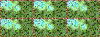 Raster deseni. Çiçekli, suluboya desenli kusursuz çiçek deseni. Süslü kumaş deseni.