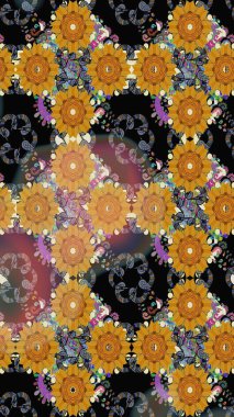 Elle çizilmiş Raster resim. Parlak unsurları. Sorunsuz çiçek deseni-ebilmek var olmak kullanılmış için duvar kağıdı, kağıt, davet, el ilanı, afiş veya Web sitesi kaydırma Web sitesi arka plan.