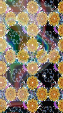 Çiçek kompozisyonu, el boyası, hassas şablon. Sevgililer günü ve tebrik kartı konsepti için şık bir davetiye. Manzaralı çiçek deseni. Üst görünüm, yumuşak bej rengi.