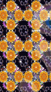 Bahar mevsimi. Raster dikişsiz şirin çiçek deseni. Nazik romantik baskı. Tatil havası..