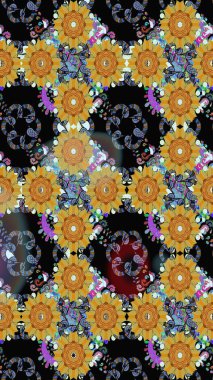 Düzenlenebilir. Sulu boya tarzında siyah sarı çiçekli zarif, pürüzsüz desen, tasarım elementleri. Düğün davetiyeleri için çiçek deseni, tebrik kartları, hatıra defteri, baskı, hediye paketi, imalat