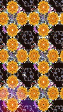 Çiçekli tebrik kartı. Çiçek arkaplan. Raster illüstrasyonu. Doğum günü kartı ya da düğün davetiyesi. Suluboya çiçek buketi. Sarı ve gri renklerde.