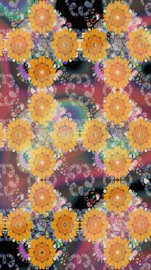 Turuncu lale çiçekli, pürüzsüz bir desen. Paket kağıdı için en iyisi. Karşılama ya da düğün geçmişi olarak kullanılabilir. Doğal kozmetik ürünleri, parfüm, çiçekçi dükkanı için bahar ihalesi tasarımı.