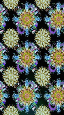 Nazikçe, güzel çiçek arkaplanı. Siyah ve nötr renklerde çiçekler. Raster çiçek desenli ve çiçekli..