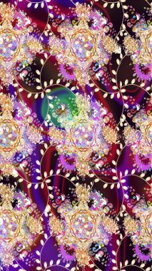 Kusursuz desenli, bej renkli güzel çiçekler suluboya desenli, duvar kağıdı, kart ya da kumaş için fayanslı. Raster..