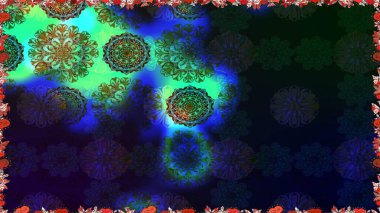 Kusursuz. Raster illüstrasyonu. Gri renkli çiçekler. Şirin çiçek elementleri..