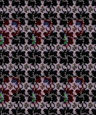 Siyah renkli çiçekler. Sevimli çiçek raster deseni. Renkli Bahar Teması eskiz kalıbı. Düz Çiçek Elementleri Tasarımı.