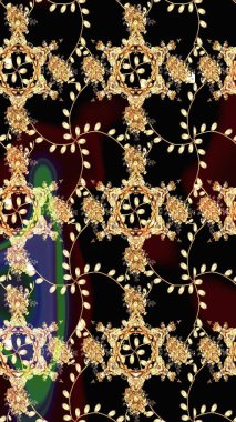 Kusursuz raster deseni. Güzel kumaş deseni. Çiçek arka planı.