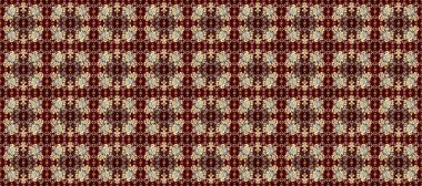 Raster altın desen. Doğulu stil, altın elementlerle kahverengi, bej ve kırmızı renklerde altın desenli arabesk yapar. Kusursuz kıvırcık saçlar..