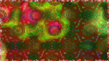 Çiçekli, suluboya desenli kusursuz çiçek deseni. Küçük çiçekte güzel bir çiçek deseni var. Raster deseni.