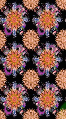 Tekstil, kumaş, kapaklar, duvar kağıtları, baskı, naylon, yapıştırma, örgü, dekupaj için çiçeksiz arkaplan. Oldukça eski bir besin torbası deseni, küçük siyah renkte, çiçekler. Millefleurlar.