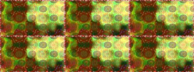 Çiçek arkaplan. Kahverengi renkli şirin tekstil. Çiçek duvar kâğıdı. Renkli, pürüzsüz desen. Raster illüstrasyonu.