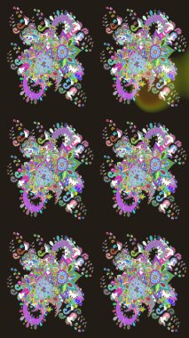 Summer floral background with flowers. Seamless. The elegant the template for fashion prints. Motley illustration. Raster cute pattern in small flower. Small colorful flowers.