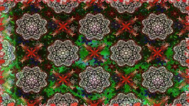 Gri arka planda. El çizimi çiçekli, pürüzsüz bir desen. Çocuksu tasarım. Tekstil, kumaş, ambalaj, hatıra defteri için güzel çiçek arkaplanı..