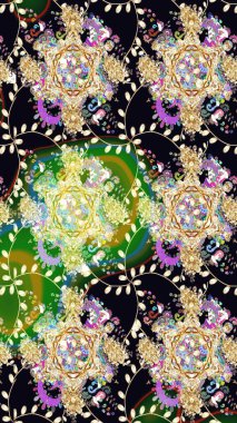 Raster dikişsiz şirin çiçek deseni. Nazik romantik baskı. Bahar mevsimi. Tatil havası..