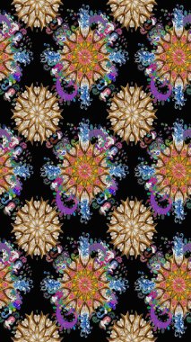 Parlak arka planda çiçek kompozisyonu olan kusursuz suluboya desenleri, ambalajlar, duvar kağıtları, kartpostallar, tebrik kartları, düğün davetiyeleri, romantik etkinlikler vs..