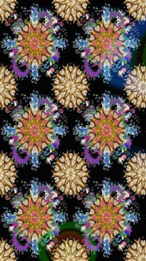 Siyah renkli çiçekler. Küçük çiçekte sevimli çiçek deseni var..