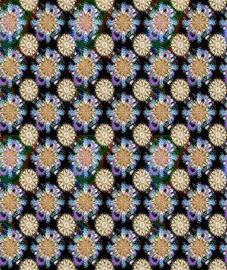 Kusursuz Vintage Çiçek Deseni. Raster Kalça dokusu deseni.