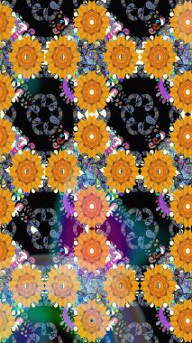 Raster resim. Küçük ölçekli çiçek basit şirin desende. Çiçek sorunsuz arka plan Tekstil veya kitap kapakları, üretim, duvar kağıdı, baskı, hediye paketi ve scrapbooking.