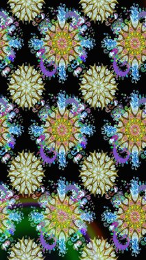 Moda baskısı. Çiçeğin suluboya çizimlerinin mükemmel deseni. Dekorasyon ve tasarım için güzel bir desen. Suluboya kusursuz desen. Eski.