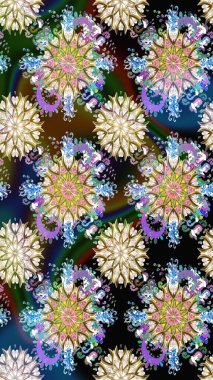 Nazik, sevimli çiçek arkaplanı. Tarafsız ve mavi renkte çiçekler. Raster çiçek desenli ve çiçekli..