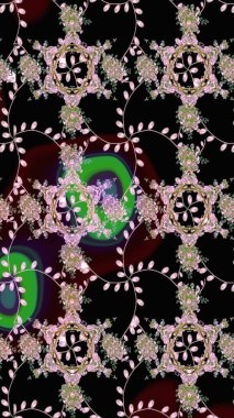 Tekrar eden çiçek arkaplanı, zarif siyah ve nötr çiçek duvar kağıdı. Siyah ve nötr renklerde çiçek desenleri, el yapımı papatyalar, papatyalar..