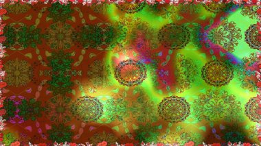 Tekstil ve kapak tasarımı için mükemmel. Kahverengi renkli çiçekler. Renkli, kahverengi, pürüzsüz desen. Doodle tarzı. El çizimi pürüzsüz sonbahar çiçekleri deseni.