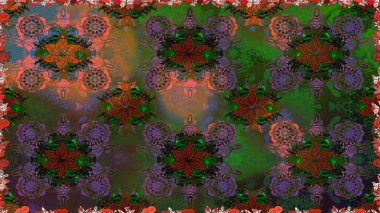 Tatil havası. Raster dikişsiz şirin çiçek deseni. Bahar mevsimi. Nazik romantik baskı.