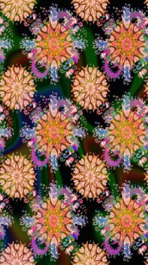 Güzel suluboya çiçek buketi pürüzsüz desen.