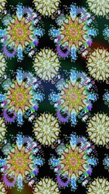 Küçük renkli çiçekler. Küçük çiçekte güzel bir desen. Motley illüstrasyonu. Çiçekli yaz çiçekleri. Moda baskıları için zarif bir şablon. Kusursuz..