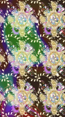 Çiçeksiz desenlerin resmi. Tarafsız renklerde vadinin çiçekleri.