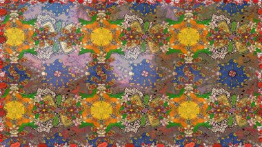 Parlak arka planda çiçek kompozisyonu olan kusursuz suluboya desenleri, ambalajlar, duvar kağıtları, kartpostallar, tebrik kartları, düğün davetiyeleri, romantik etkinlikler vs..