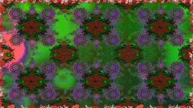 Raster sorunsuz sevimli çiçek deseni. Bahar Yaz saati. Tatil ruh. Nazik romantik Yazdır.