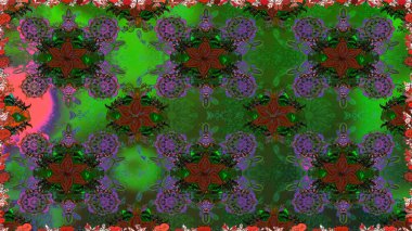 Raster sorunsuz sevimli çiçek deseni. Bahar Yaz saati. Tatil ruh. Nazik romantik Yazdır.